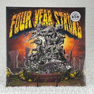 Four Year Strong - Enemy of the World Vinyl LP‎ Half Sea Half Black Limited /280